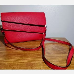 Charming Charlie Crossbody Bag, Crossbody Purse, Red Crossbody, 2 Compartments